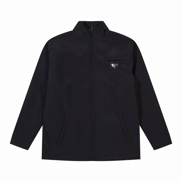 Pra*A Fw new fall/winter collection Long-sleeved zippered lapel padded jacket Co