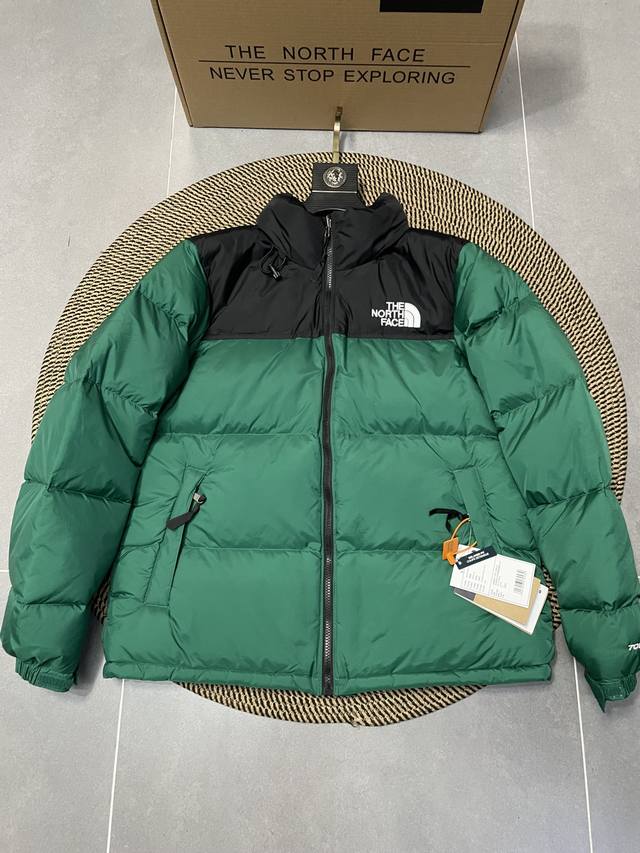Green The North Face 1996 Nuptse 1996 Classic American Down Jacket, Premium Orig