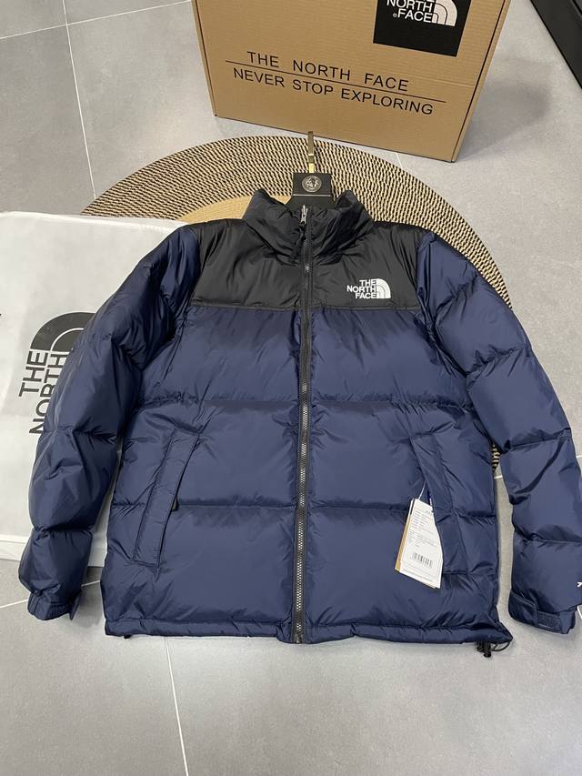 Navy Blue The North Face 1996 Nuptse 1996 Classic American Down Jacket, Premium