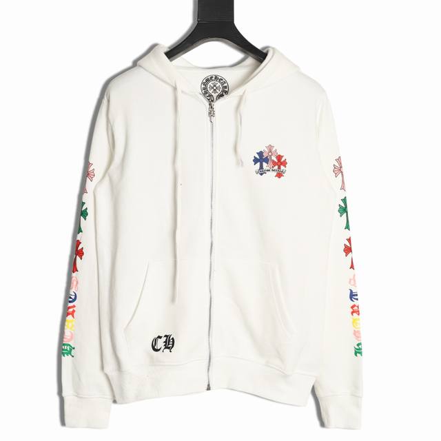 Chrome Hearts 25Fw full cross print zipper jacketHeavy weight, high density, hig