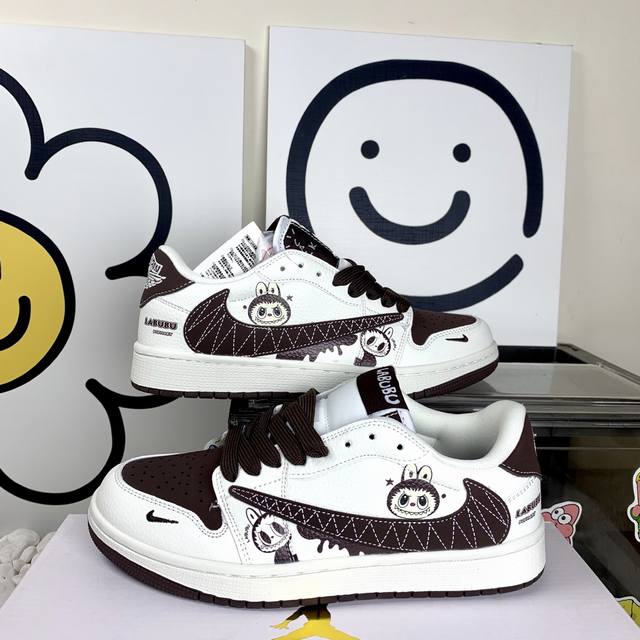 High version of the new Air Jordan 1 Low Aj low-top 8591 rice Zong pull cloth n