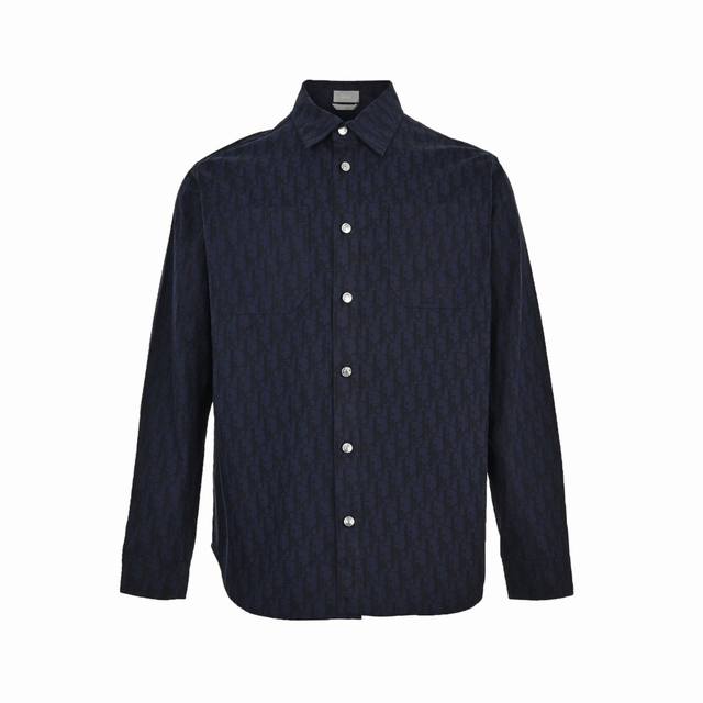 Dior 22Ss classic all-over monogram denim shirt jacket DDD. Originally purchased