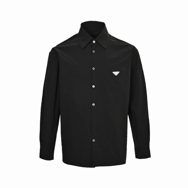 Prada 24Fw classic pocket triangle logo shirt DDD, originally purchased for 9,90