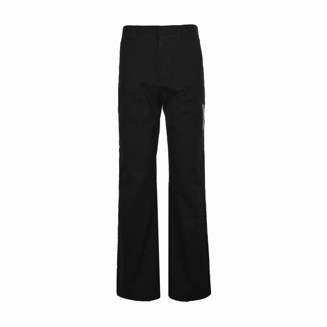 Louis Vuitton 25Ss embroidered letter back pocket patch flared trousers Size: 46