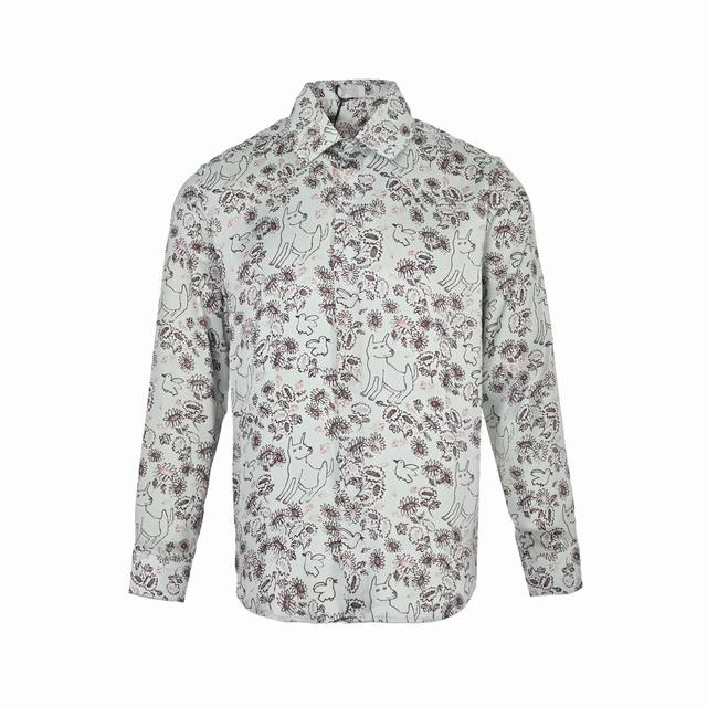 Dior 25Ss Floral and Bird Print Shirt This new 2025 Dior shirt, part of the Dior