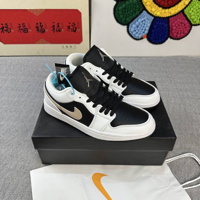 High version Aj Jordan Air Jordan 1 Low wear-resistant and non-slip rubber sole