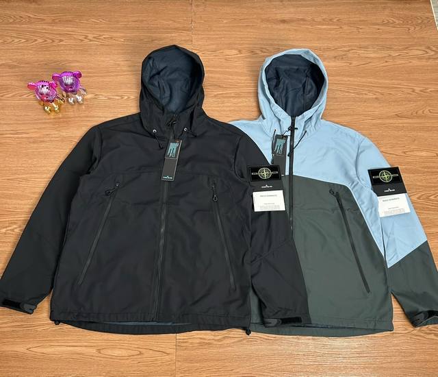 Supply control Stone Island double zipper soft shell jacket selected quality can