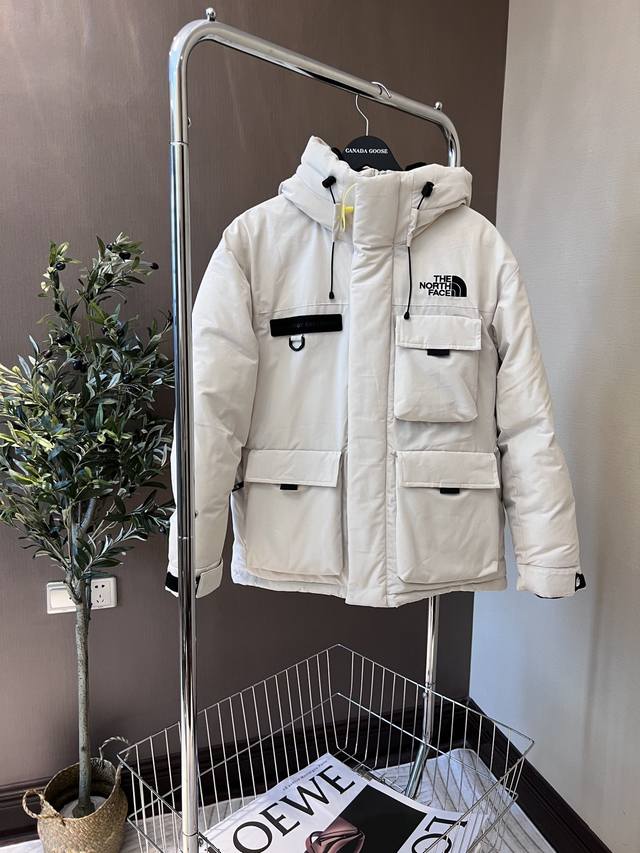The North Face Shin Min-ah's same workwear down jacket # Beige hanging photo# Si