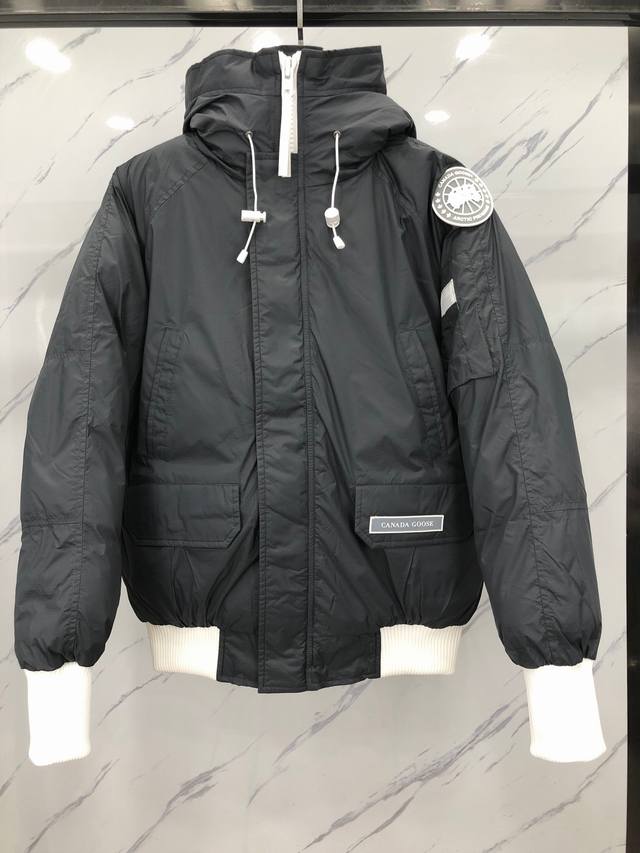This Canada Goose, NBA, and Rhude down jacket is a collaboration, consistently