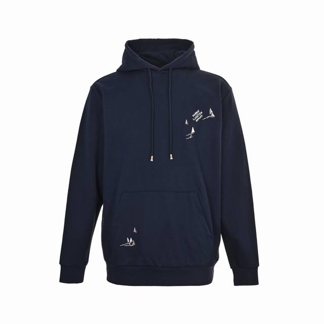 Louis Vuitton Sailboat Embroidered Hoodie DDD. Original design purchased for 14,