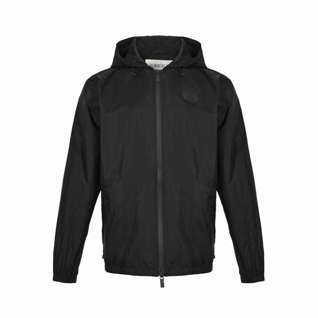 Burberry Burberry back warhorse knight seal joint jacket is made of nylon fabric