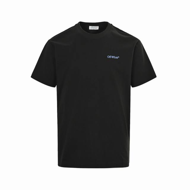 Off White Co Virgil 25Ss portrait, see-through, arrow-printed short-sleeves. All