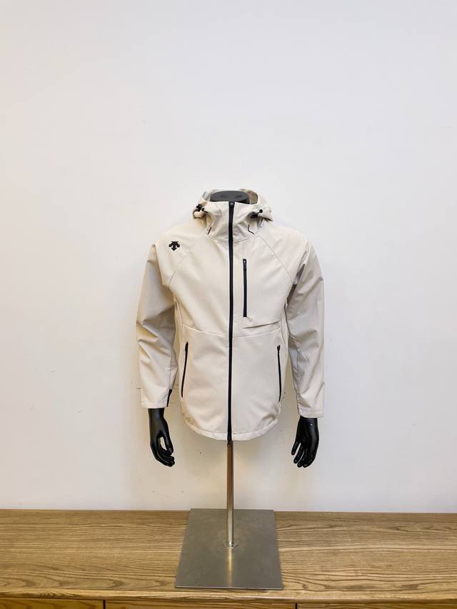 Descente Descente triple-proof comfortable breathable soft shell jacket men's ou