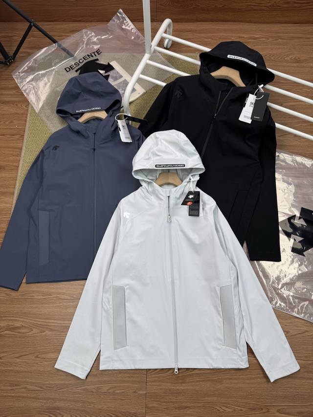 Descente Descente men's waterproof and breathable training sports jacket woven t