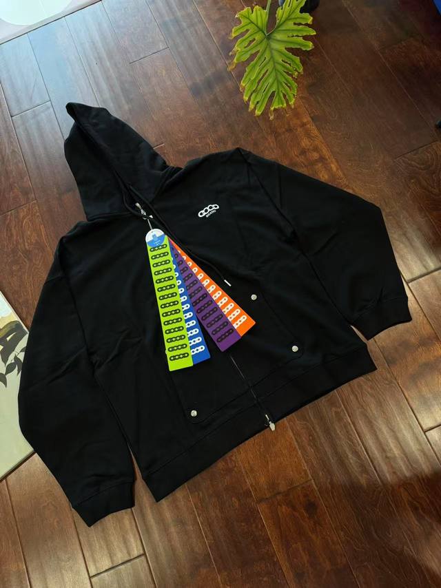 New Goodbrand 3D Logo Basic Hooded Cardigan Sweatshirt for Men and Women Couple