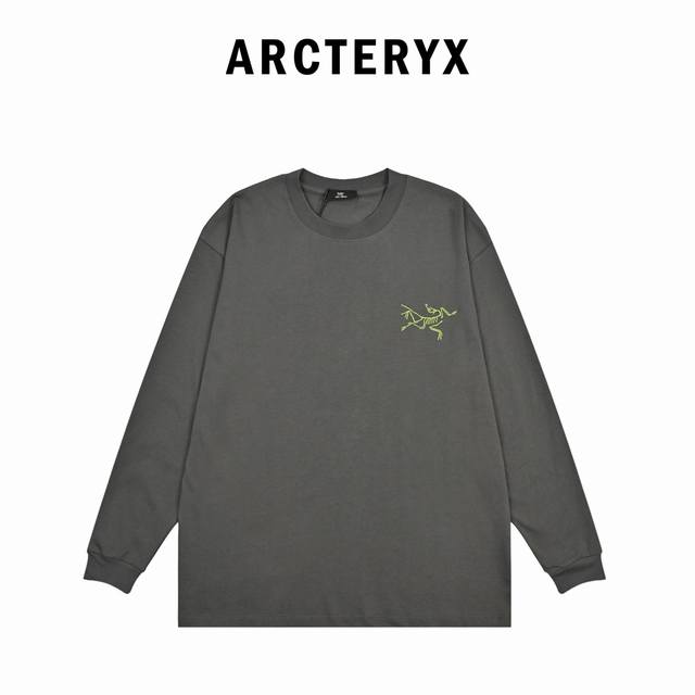 Arcteryx Arc'teryx sketch embroidered bird round neck long sleeve double yarn 30