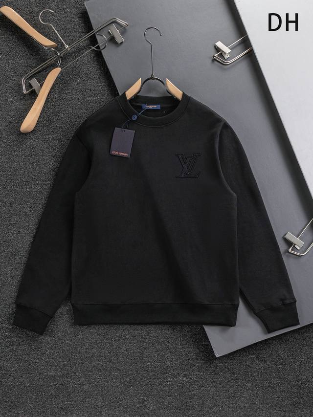 Louis Vuitton 1V Lv slightly wide fit S-Xl 25Ss Autumn/Winter sweatshirt Lv. New