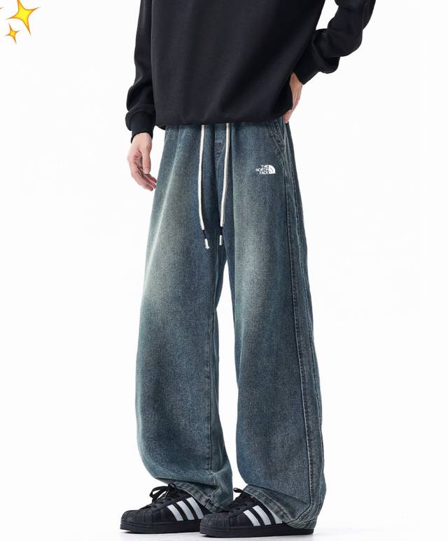 The North Face's new retro straight-leg washed, all-season American loose-fit st