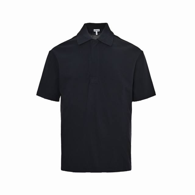 Loewe 25Ss Placket Embroidered Logo Polo Short Sleeve This is the latest update