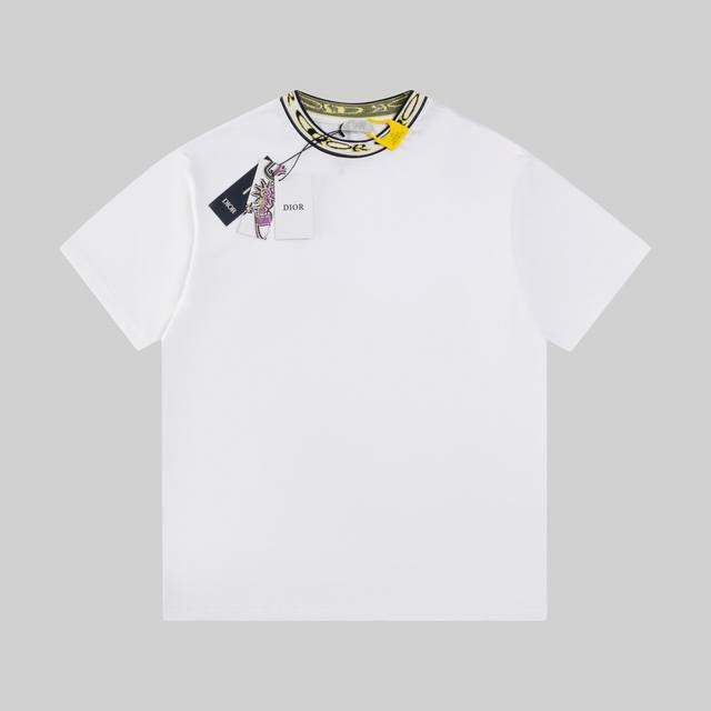 Custom-made ribbed short-sleeve Dr. artistic font ribbed short-sleeve DDD. Orig