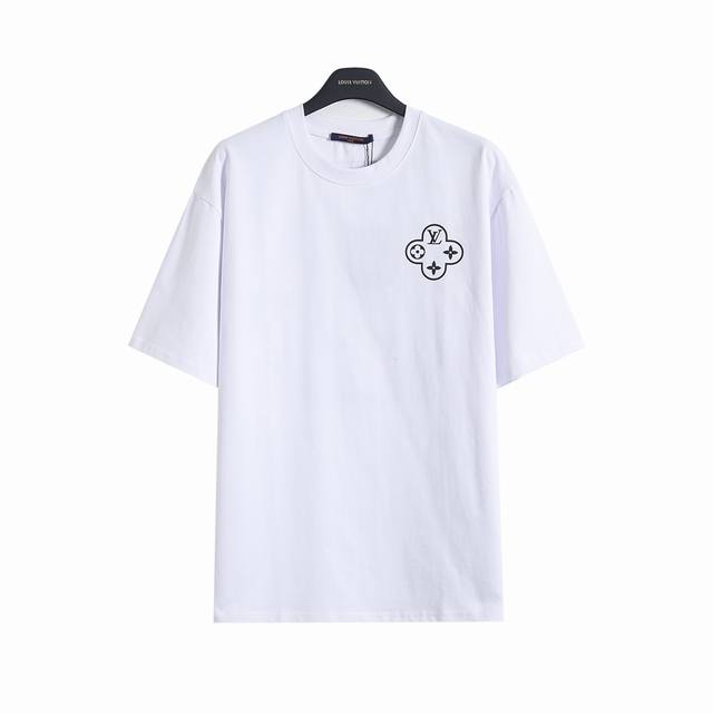 Louis Vuitton 1V 25Ss chain-strap print short-sleeved T-shirt Lv017 A must-have