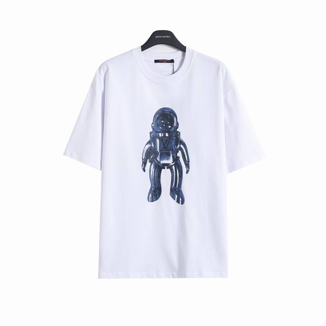 Louis Vuitton 1V 25Ss Astronaut Print Short Sleeve T-Shirt Lv016 A must-have ite