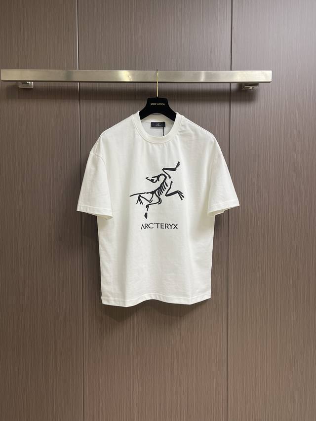 Arcteryx Arc'teryx logo printed round neck loose American retro short-sleeved T
