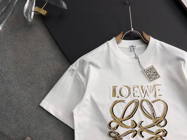 Loe*, 2025Ss hot-selling 280G pure cotton double yarn hot-selling spot four seas