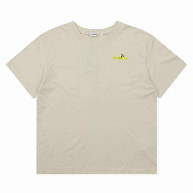 Burberry Burberry Bee Flocked Short Sleeve T-Shirt Size: XS-L DDD