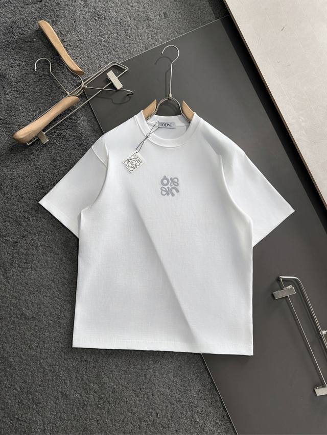 Low 2025Ss Spring/Summer newest round-neck fashionable short-sleeved T-shirt, sy