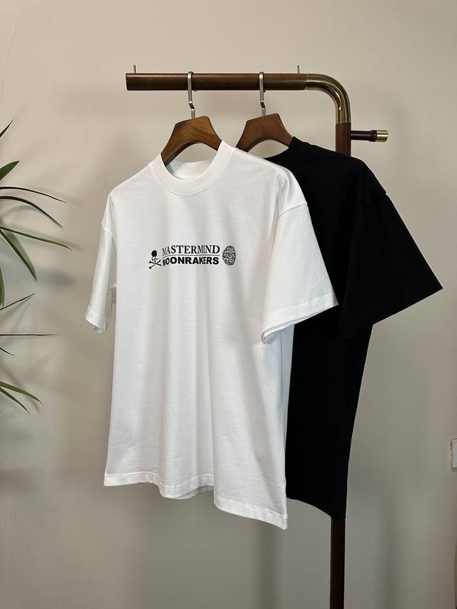 Mmj 2025 new round neck short-sleeved T-shirt, high-end version! Custom-made fab