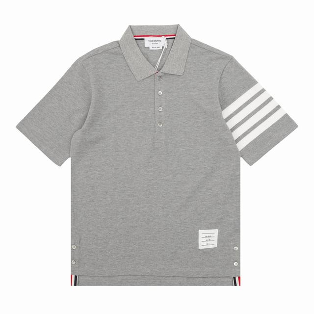 Thom Browne Thom Browne classic four-bar Polo short-sleeve Size: 1-4 DDD