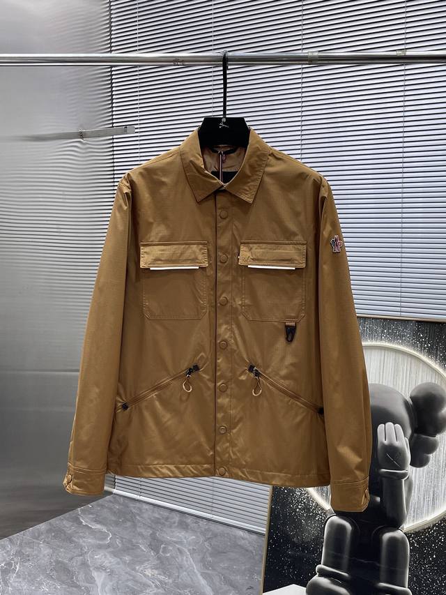 Moncler's new 2025 Spring/Summer lapel jacket, a high-end version! Custom-made