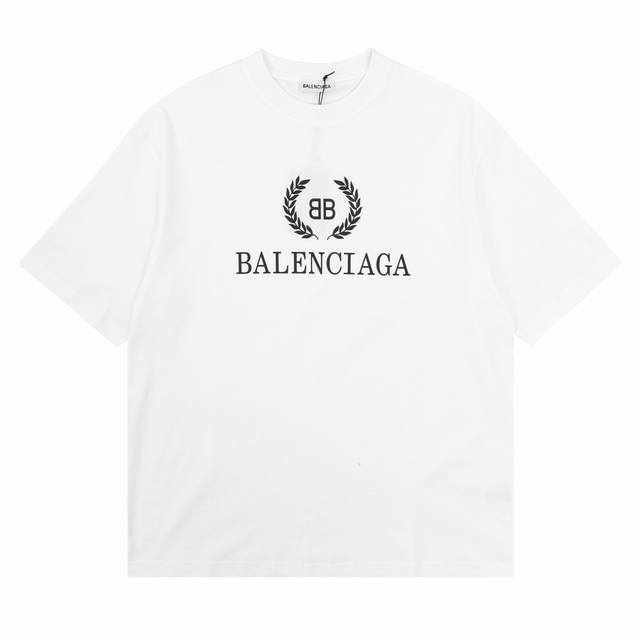 Balenciaga wheat print round neck T-shirt Size: Xs-L DDD
