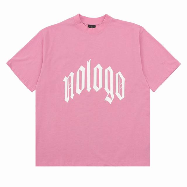 Balenciaga Paris family letter crack print short sleeve Size: 1-3 DDD