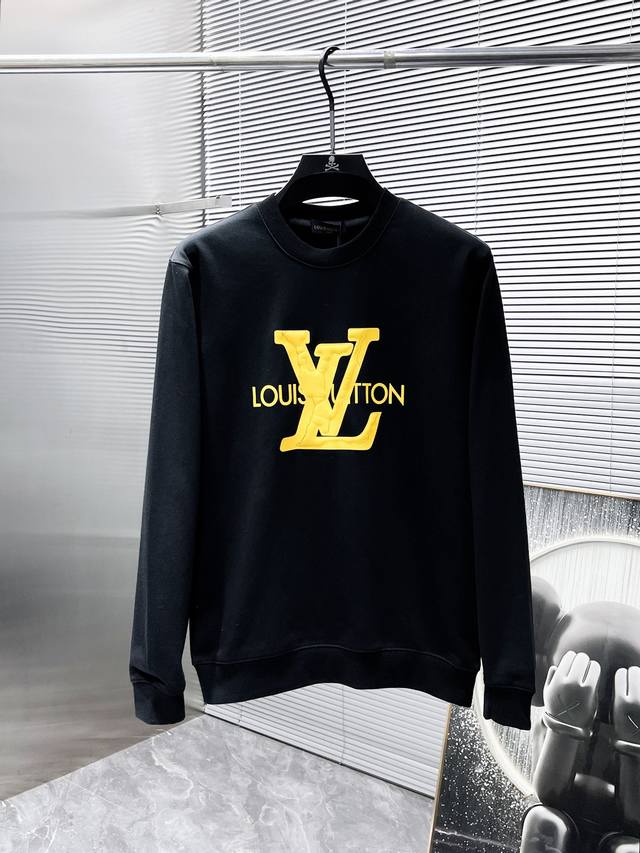 Louis Vuitton Lv 2025Ss new long-sleeved crewneck sweatshirt, a high-end versio