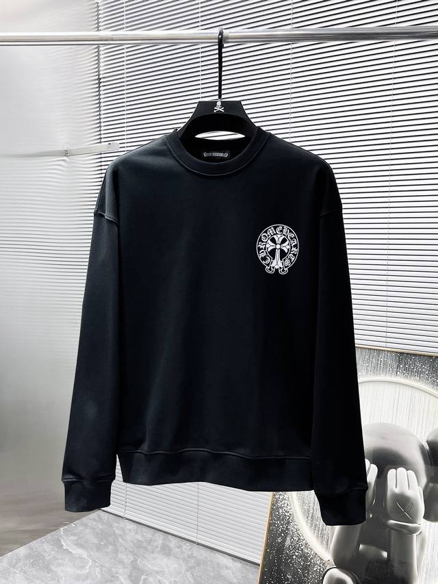 Chrome Hearts Ch 2025Ss new long-sleeved crewneck sweatshirt, a high-end versio