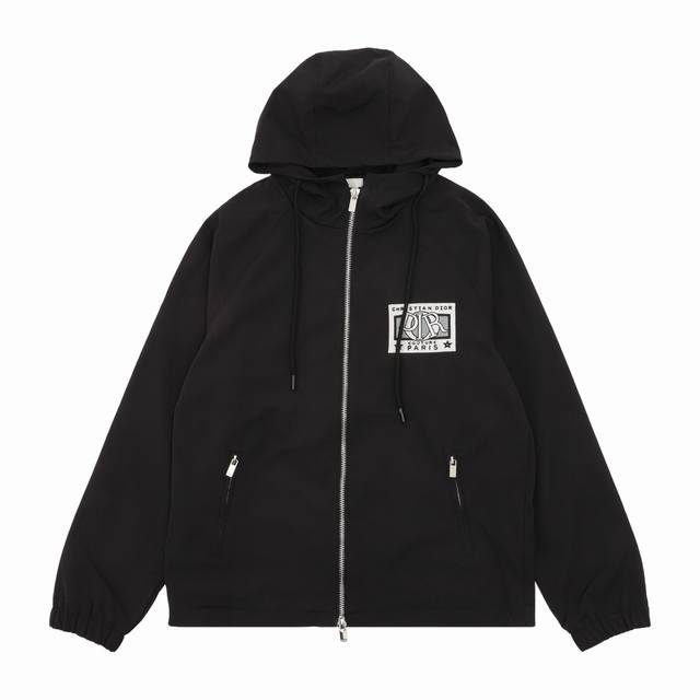 Dior Dior letter embroidered hooded trench coat Size: Xs-L DDD