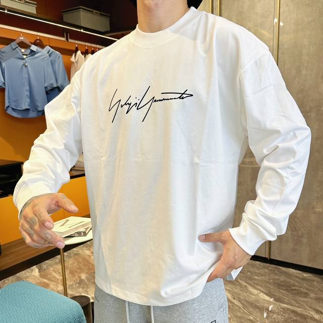 Support after the New Year. Y-3* Top-of-the-line long-sleeve autumn/winter new a