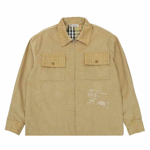Burberry Corduroy Plaid Jacket Size: Xs-L DDD
