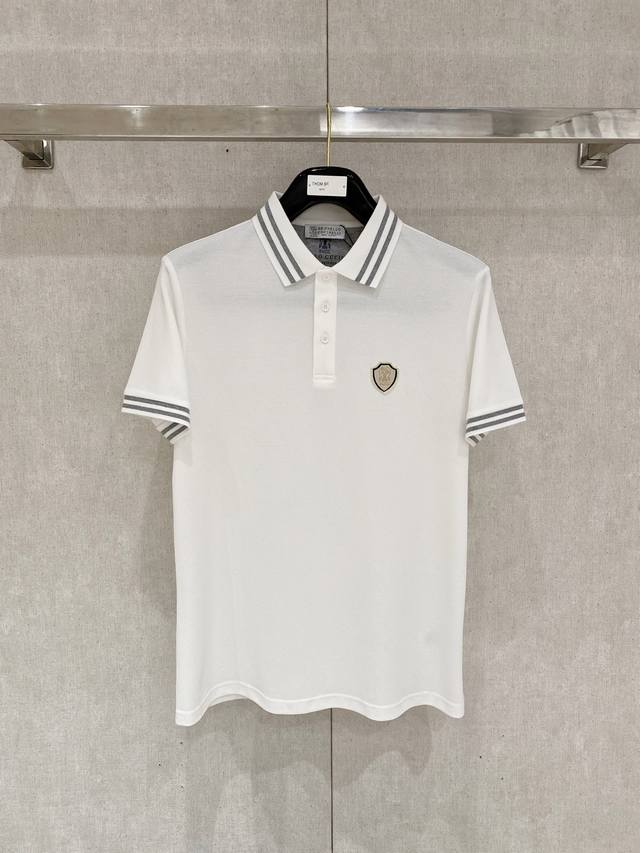 New Arrival Bc 2025Ss Summer Men's Logo Lapel Polo Shirt! A classic business st
