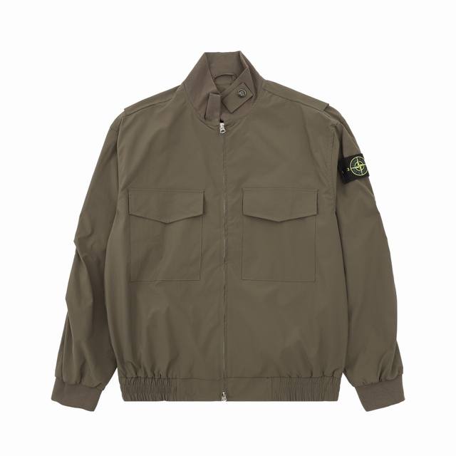 Stone Island Functional Stand Collar Jacket Zipper Jacket Size: S-Xl DDD