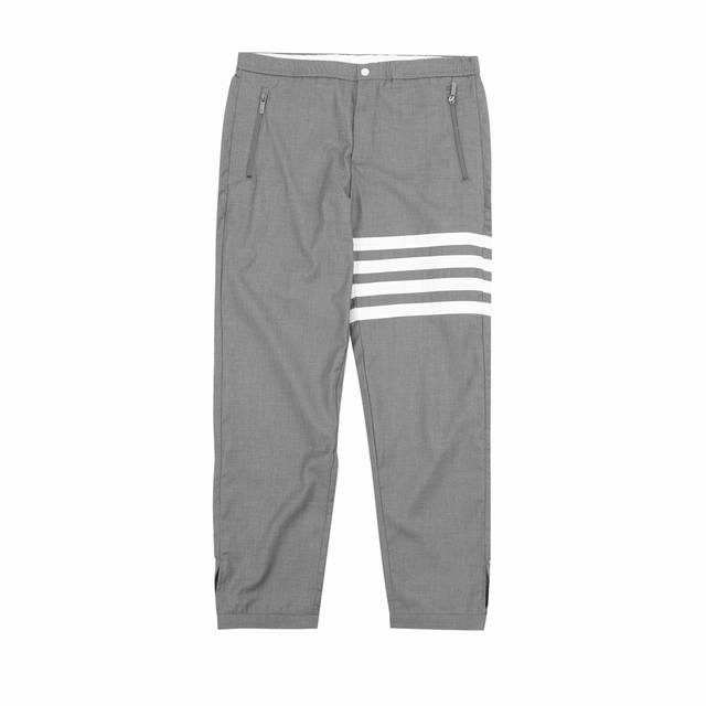 Thom Browne Tb Basic Four-Bar Casual Trousers Size: 1-4 DDD