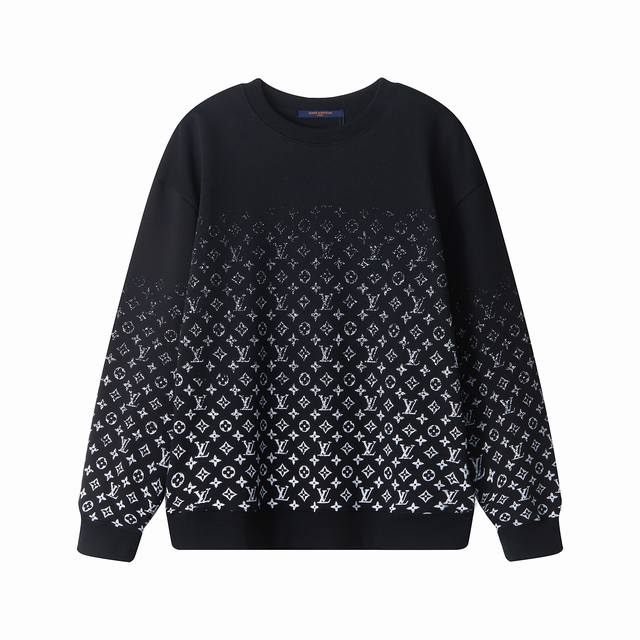 517, high-end custom, highest-quality version of LV's new logo-printed crewneck