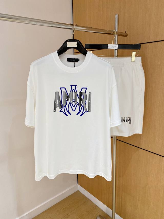 Amiri's high-end custom 2025 Spring/Summer new releases, the latest short-sleeve