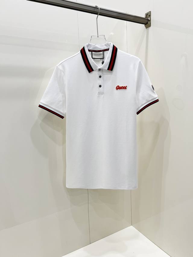 Gucci's new spring/summer short-sleeved lapel T-shirt, the Polo, is available in