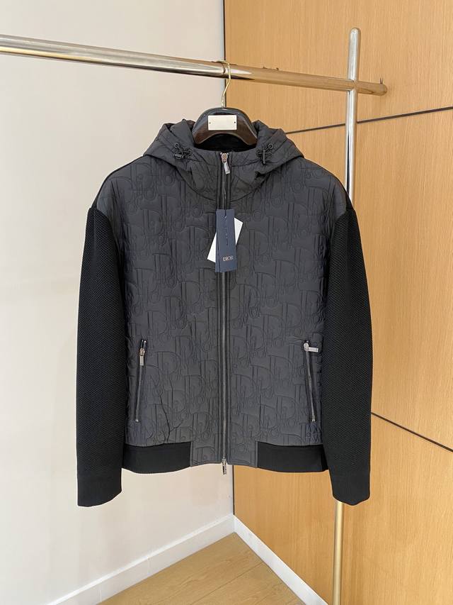 Dior's new Autumn/Winter 2025 collection, the Dior Knitted Padded Hooded Jacket