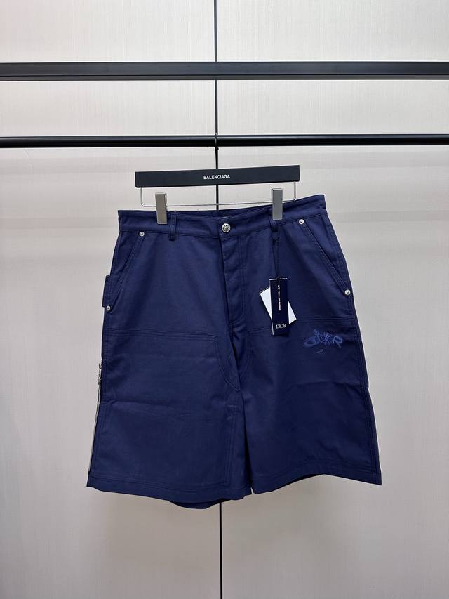 Dior X Hlton Collaborative Denim Shorts DDD. New from the Fall 2025 collection,