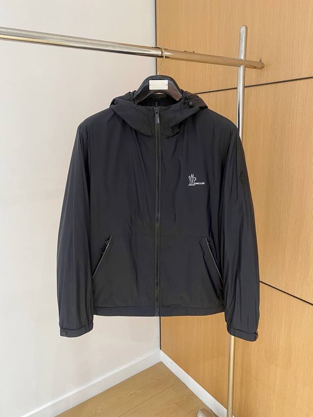 Moncler's new Autumn/Winter 2025 collection, a thin cotton hooded jacket, is no