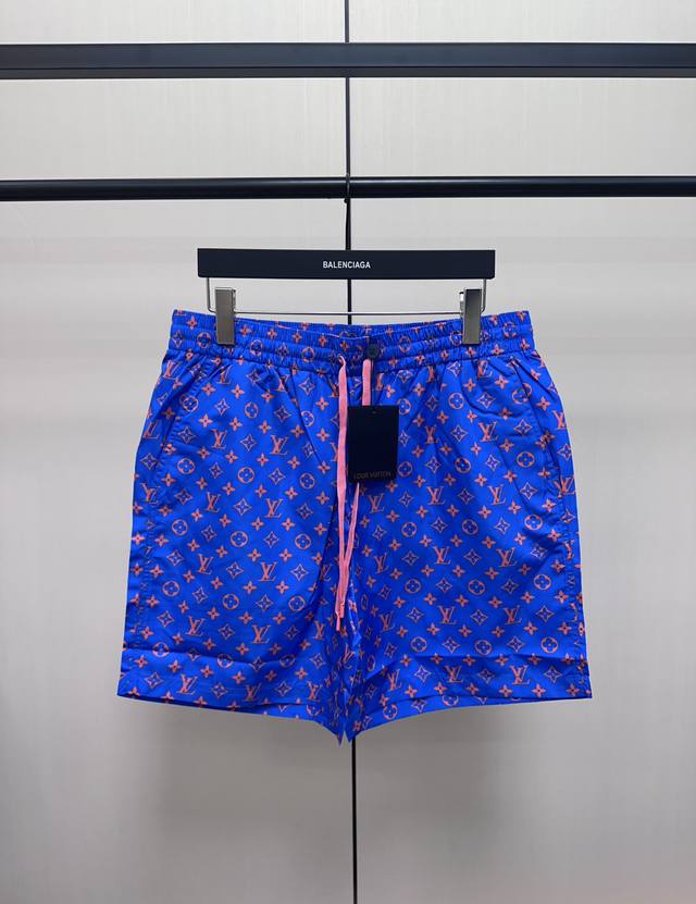 Louis Vuitton all-over jacquard silk shorts Silk jacquard casual shorts, all-ove